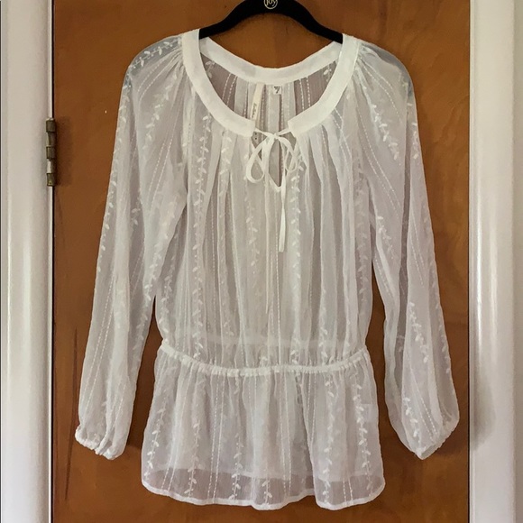 Bellatrix Tops - Bellatrix sheer blouse